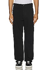 SATURDAYS NYC Balugo Cargo Pant in Black, view 4, click to view large image.