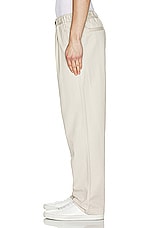 SATURDAYS NYC George Lightweight Cotton Trouser in Pumice Stone, view 4, click to view large image.