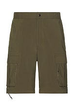 SATURDAYS NYC Tota Convertible Pant in Army Green, view 2, click to view large image.