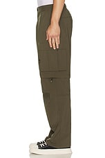 SATURDAYS NYC Tota Convertible Pant in Army Green, view 7, click to view large image.