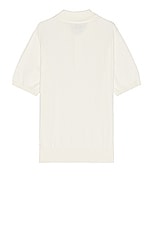 SATURDAYS NYC Jahmad Polo in Ivory, view 2, click to view large image.