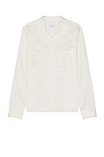 SATURDAYS NYC Marco Shirt in Ivory, view 1, click to view large image.