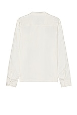 SATURDAYS NYC Marco Shirt in Ivory, view 2, click to view large image.