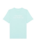 SATURDAYS NYC Miller Tee in Waterspout, view 1, click to view large image.