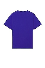 SATURDAYS NYC Disco Block Tee in Clematis Blue, view 2, click to view large image.