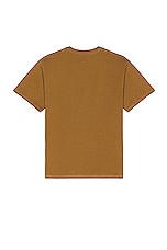 SATURDAYS NYC Signature Standard Tee in Camel, view 2, click to view large image.