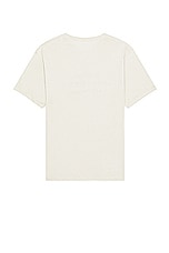 SATURDAYS NYC Reverse Nyc Division Standard Short Sleeve Tee in Pumice Stone, view 2, click to view large image.