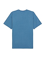 SATURDAYS NYC Miller Standard Short Sleeve Tee in Coronet Blue, view 2, click to view large image.