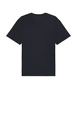 SATURDAYS NYC Philippine Relaxed Fit Short Sleeve Tee in Midnight, view 2, click to view large image.