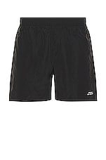SATURDAYS NYC Talley Swim Short in Black, view 1, click to view large image.