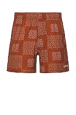 SATURDAYS NYC Talley Swim Short in Caramel, view 1, click to view large image.