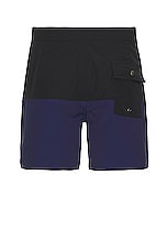SATURDAYS NYC Ennis Boardshort in Ocean, view 2, click to view large image.