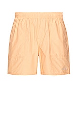 SATURDAYS NYC Talley Swim Short in Apricot Wash, view 1, click to view large image.