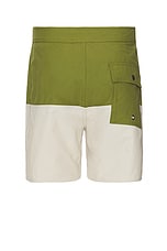 SATURDAYS NYC Ennis Board Short in Pumice Stone, view 2, click to view large image.