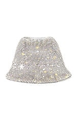 Santa Brands Moonlight Panama Hat in Silver, view 2, click to view large image.