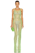 Santa Brands Sydney Maxi Dress in Lime Green, view 1, click to view large image.