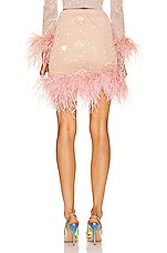 Santa Brands Feathers Skirt in Blush, view 3, click to view large image.