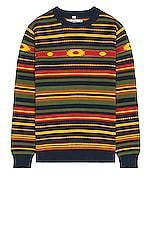 Schott NYC Multistripe Sweater in Multi, view 1, click to view large image.