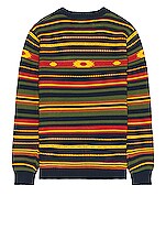 Schott NYC Multistripe Sweater in Multi, view 2, click to view large image.