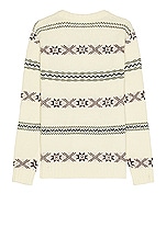 Schott Norwegian Sweater in Off White, view 2, click to view large image.