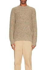 Schott Donegal Sweater in Tan, view 4, click to view large image.