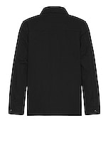 Schott Chore Jacket in Black, view 2, click to view large image.