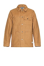 Schott Chore Jacket in Khaki, view 1, click to view large image.