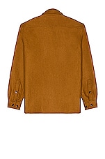 Schott CPO Wool Shirt in Coyote, view 2, click to view large image.