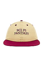 SCI-FI FANTASY Nylon Logo Hat in Ember, view 1, click to view large image.