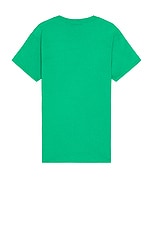 SCI-FI FANTASY Textured Logo Tee in Green, view 2, click to view large image.