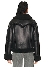 STAND STUDIO Lessie Jacket in Black, view 4, click to view large image.