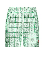 SIEDRES Blake Short in Green, view 1, click to view large image.