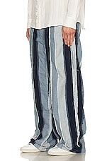 SIEDRES Straight Patchwork Jean in Multi, view 5, click to view large image.