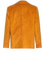 SIEDRES Corduroy Suit Jacket in Mustard, view 2, click to view large image.