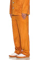 SIEDRES Corduroy Pants in Mustard, view 4, click to view large image.