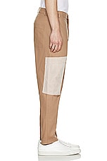 SIEDRES Justin Cargo Pant in Brown, view 6, click to view large image.