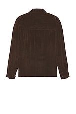 SIEDRES Aron Shirt in Brown, view 2, click to view large image.