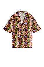 SIEDRES Resort Collar Shirt in Multi, view 1, click to view large image.