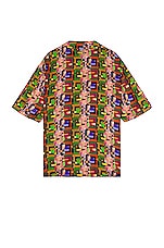 SIEDRES Resort Collar Shirt in Multi, view 2, click to view large image.