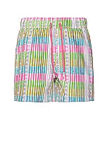 SIEDRES Ray Drawstring Swim Short in Multi, view 1, click to view large image.