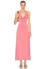 SIEDRES Sizy Maxi Dress in Coral, view 1, click to view large image.