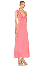 SIEDRES Sizy Maxi Dress in Coral, view 2, click to view large image.