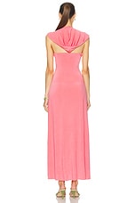 SIEDRES Sizy Maxi Dress in Coral, view 3, click to view large image.