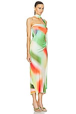 SIEDRES Misty Midi Dress in Multi, view 3, click to view large image.