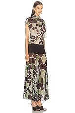 SIEDRES Slen Long Dress in Multi, view 3, click to view large image.