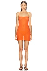 SIEDRES Ersa Mini Dress in Orange, view 1, click to view large image.