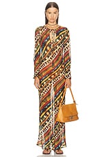 SIEDRES Magy Long Dress in Multi, view 1, click to view large image.