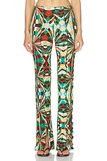 SIEDRES Mult Front Slit Pant in Multi, view 1, click to view large image.