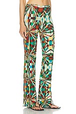 SIEDRES Mult Front Slit Pant in Multi, view 2, click to view large image.