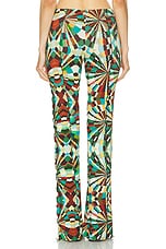 SIEDRES Mult Front Slit Pant in Multi, view 3, click to view large image.